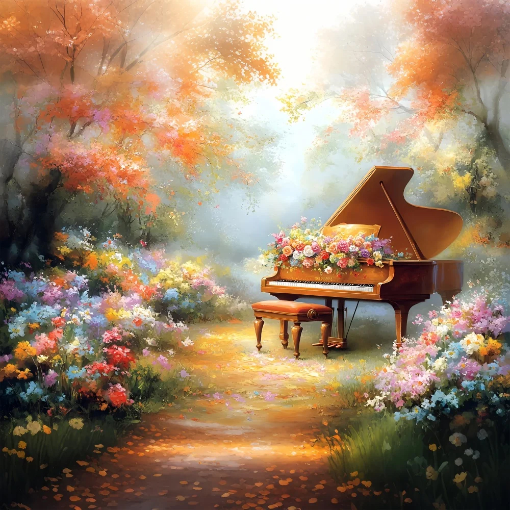 Magic Piano Garden!