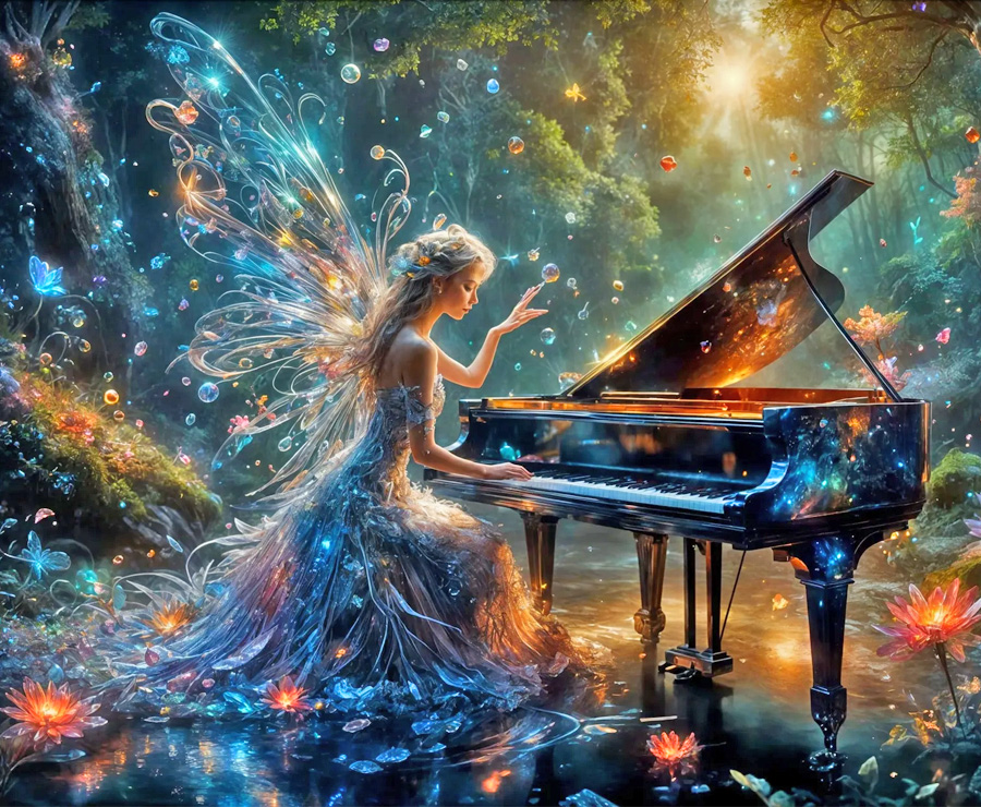 Fairy Piano Magic!