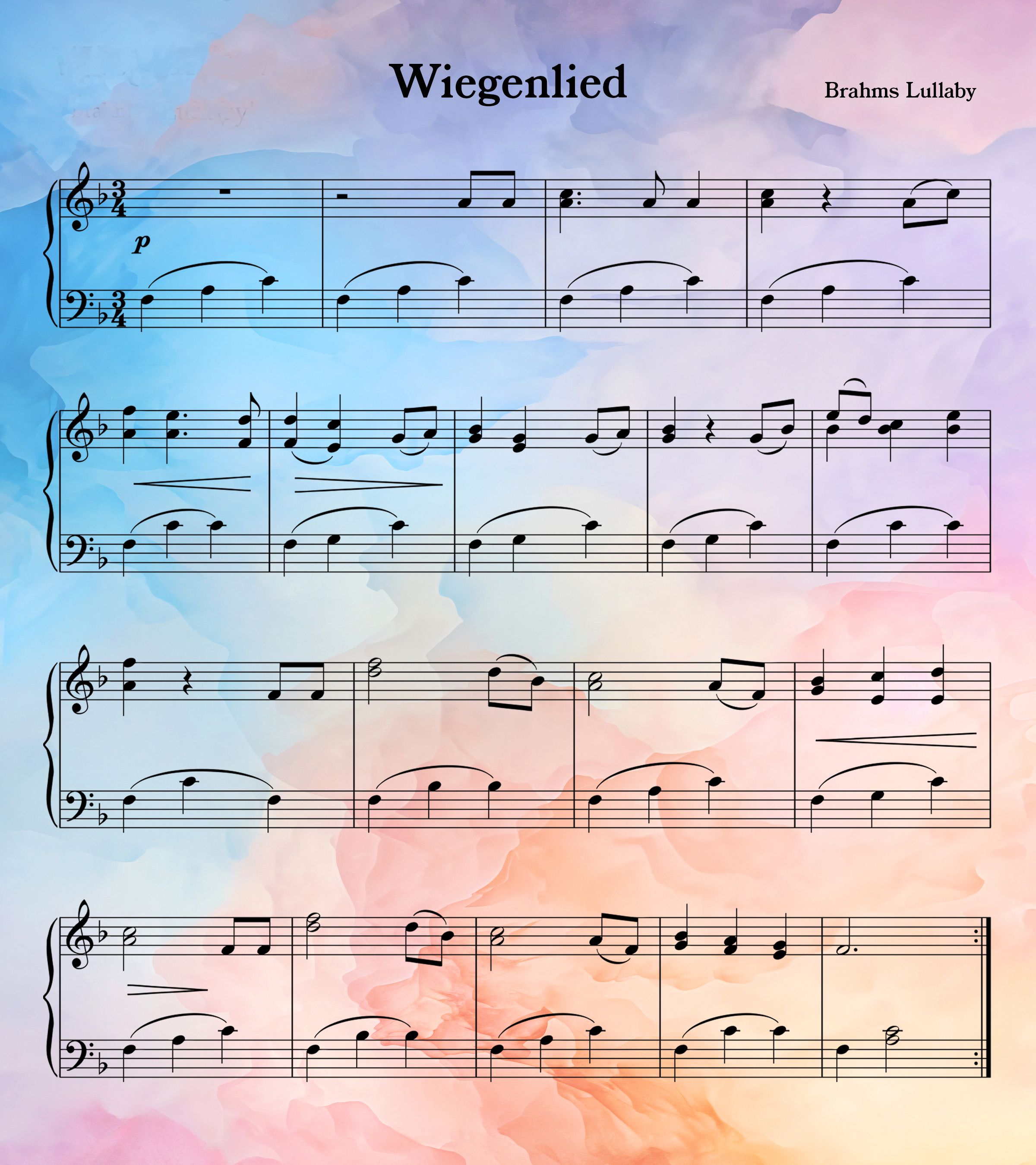 Brahms Lullaby