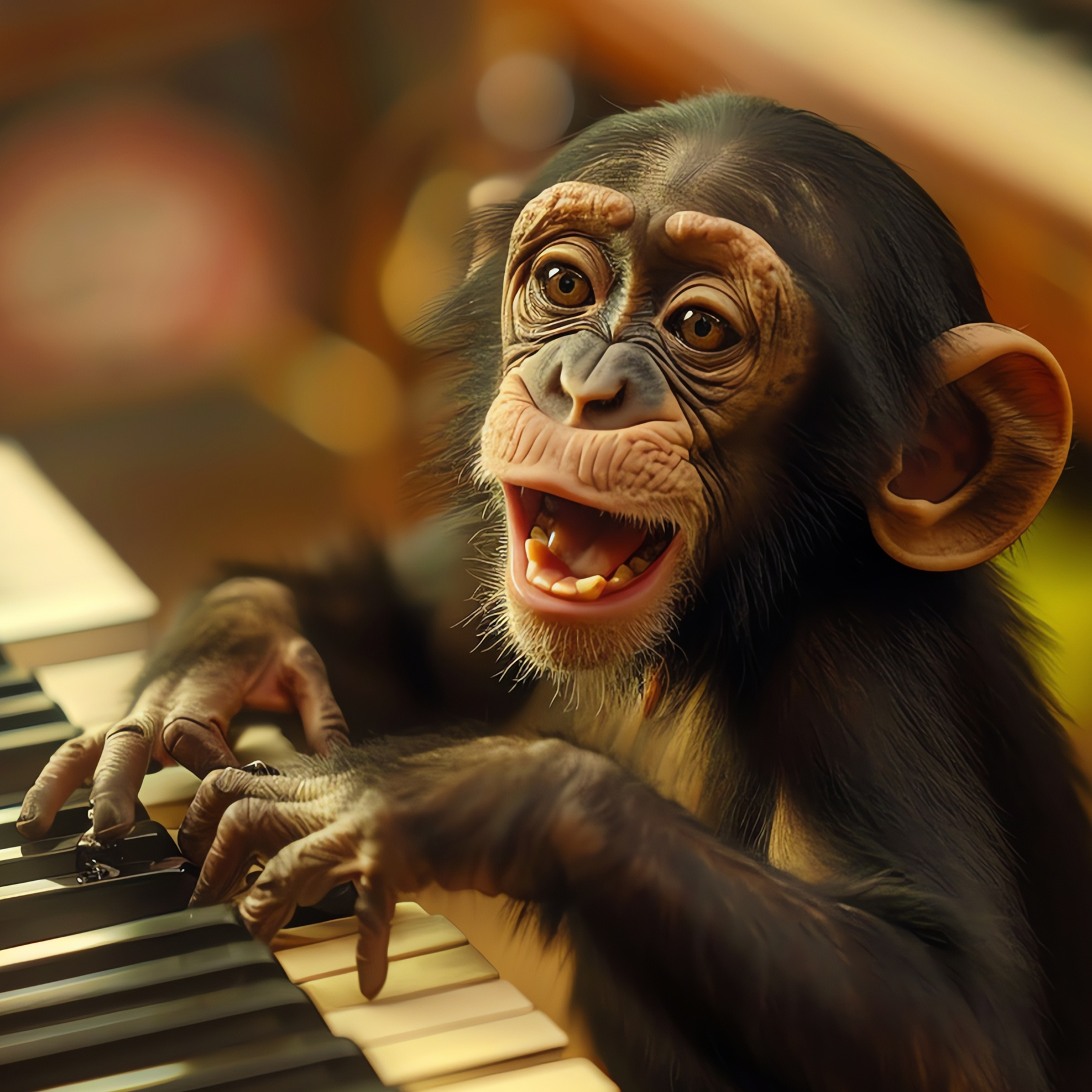 Jamming Chimp Rocks