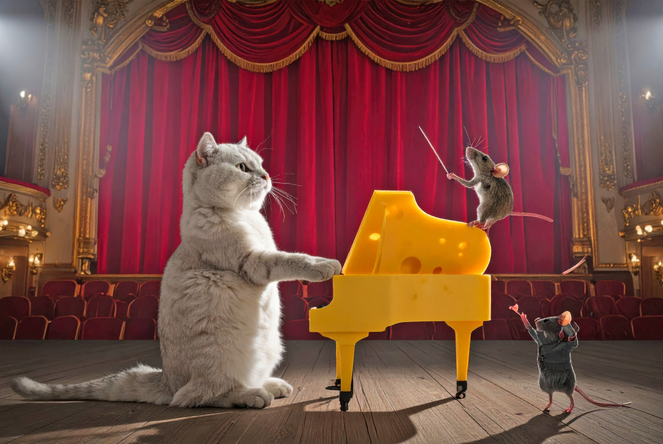 Cheesy Concert Critters!