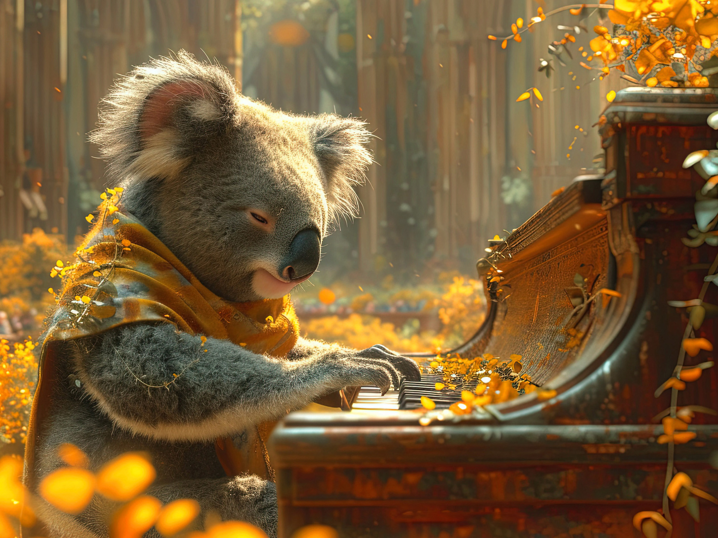 Koala Plays On