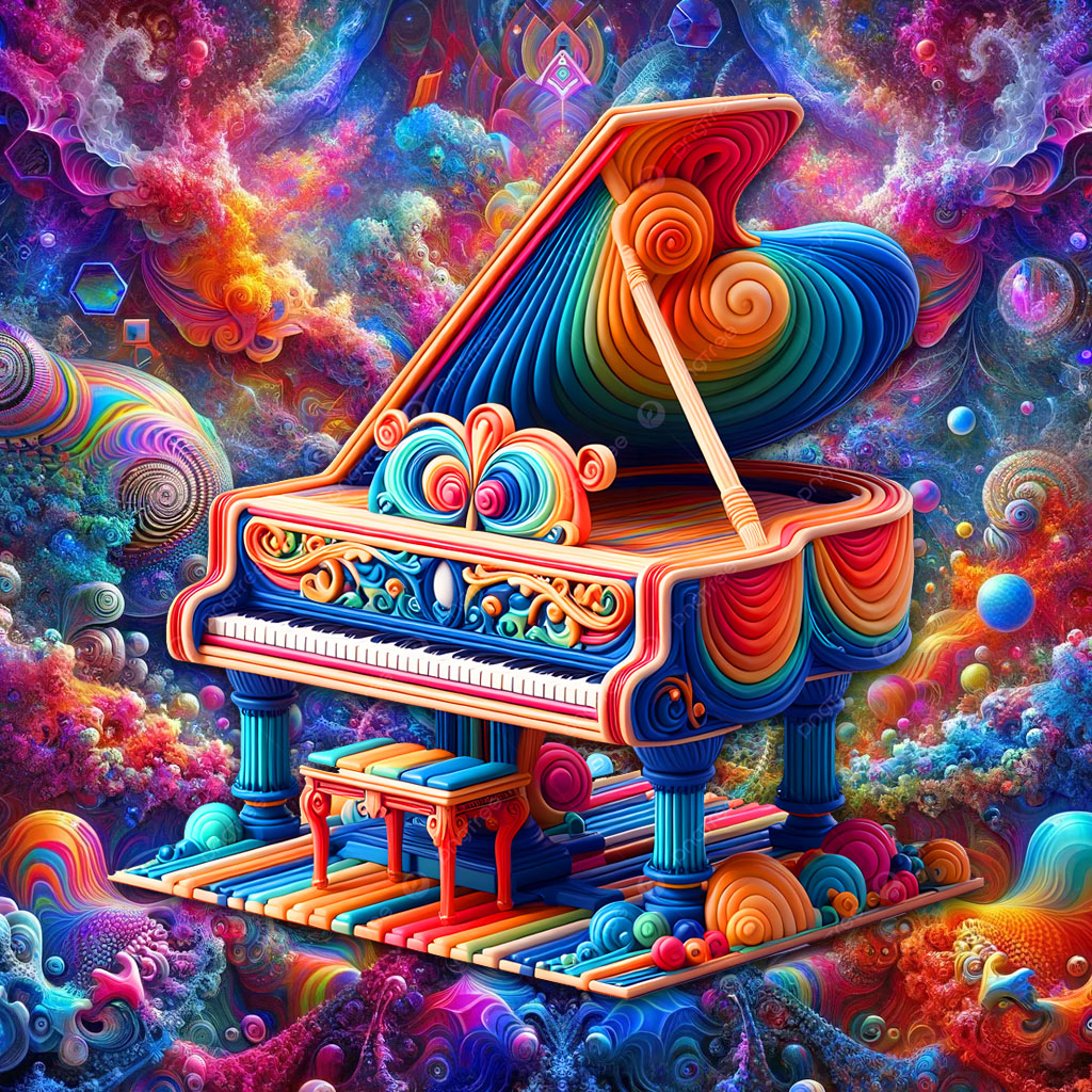 Crazy Colorful Piano
