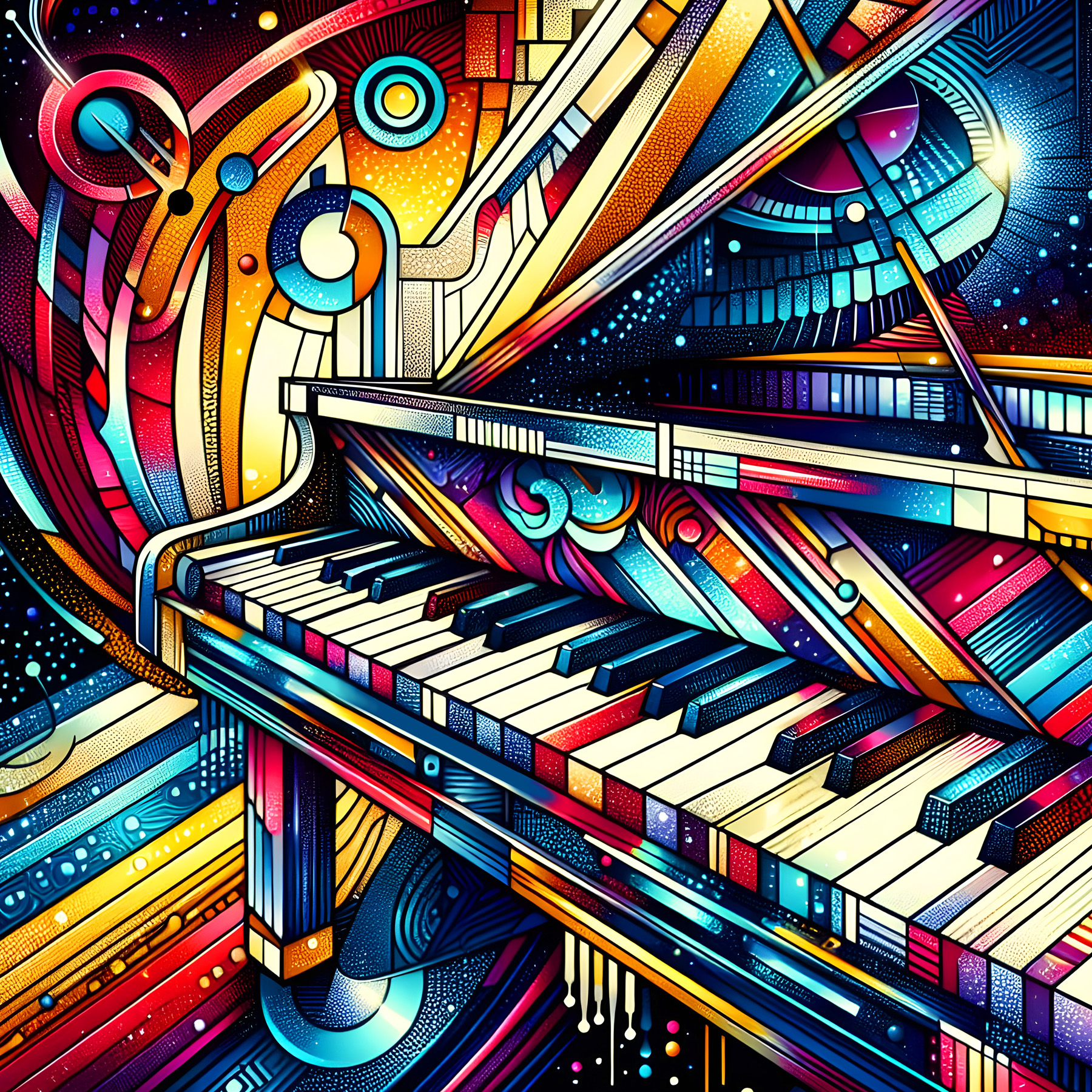 Rainbow Piano Magic!
