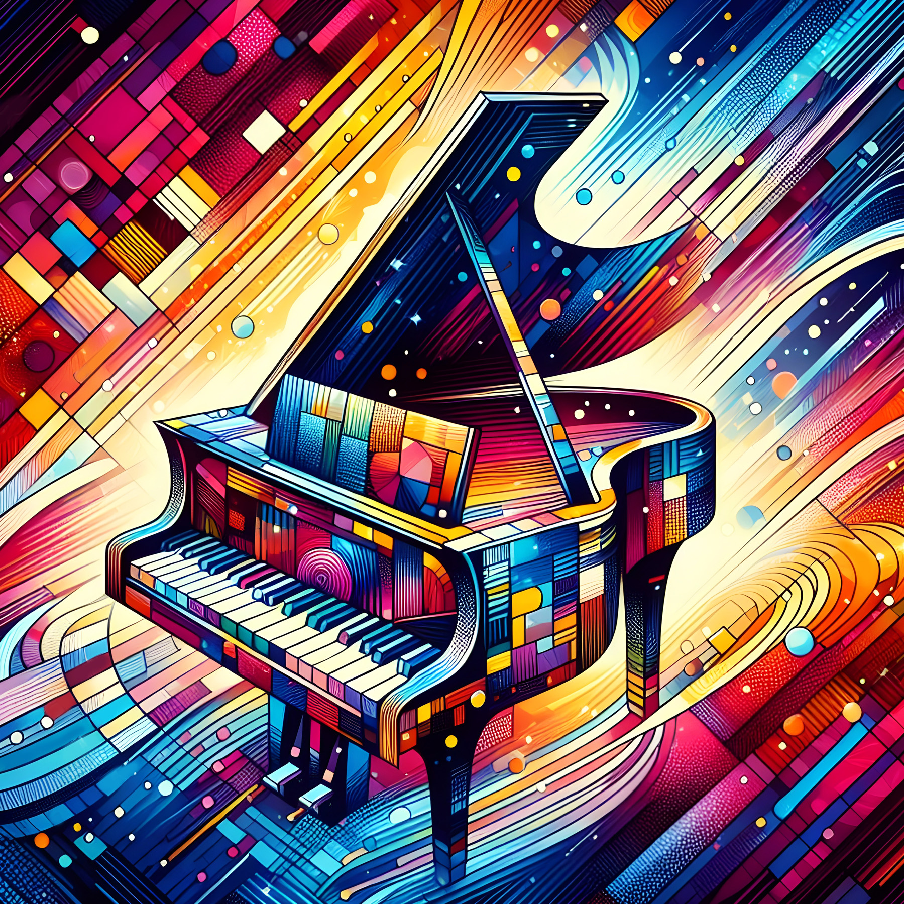 Rainbow Piano Magic!