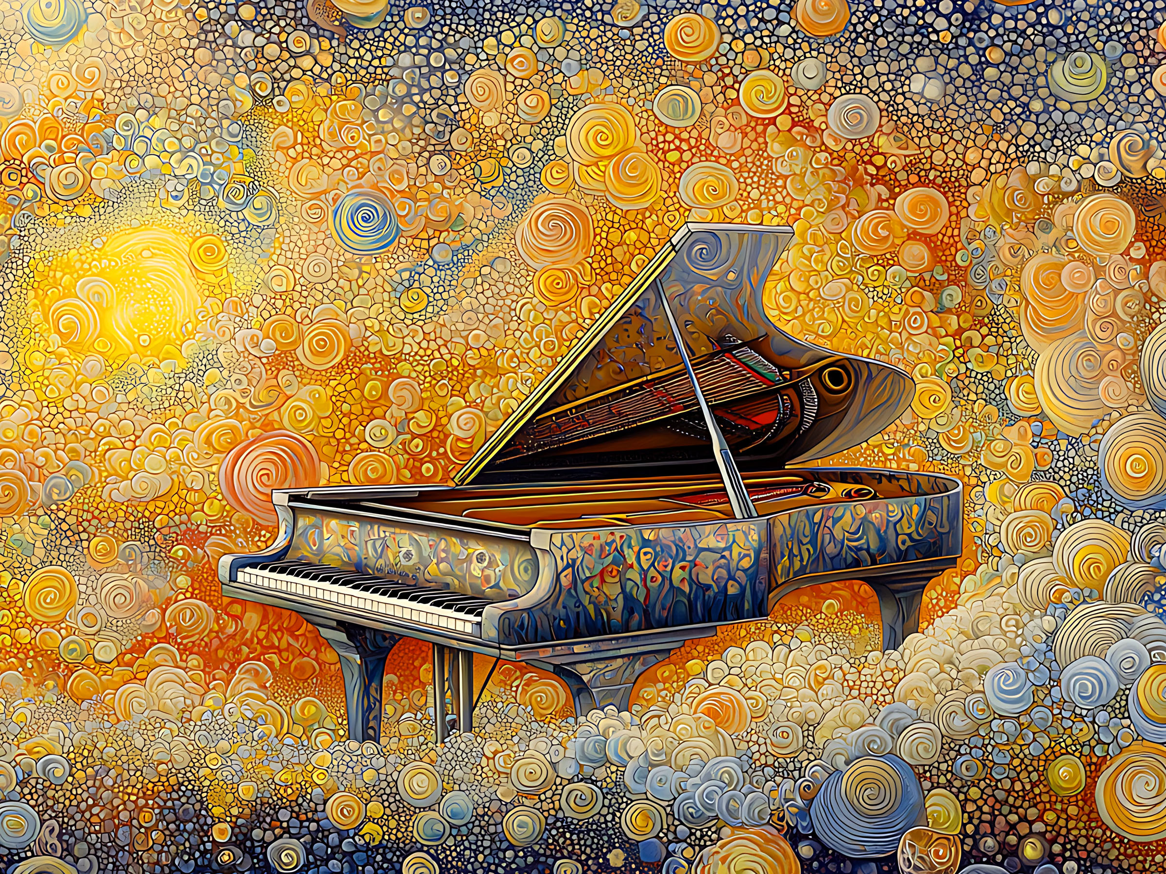 Swirly Magic Piano!