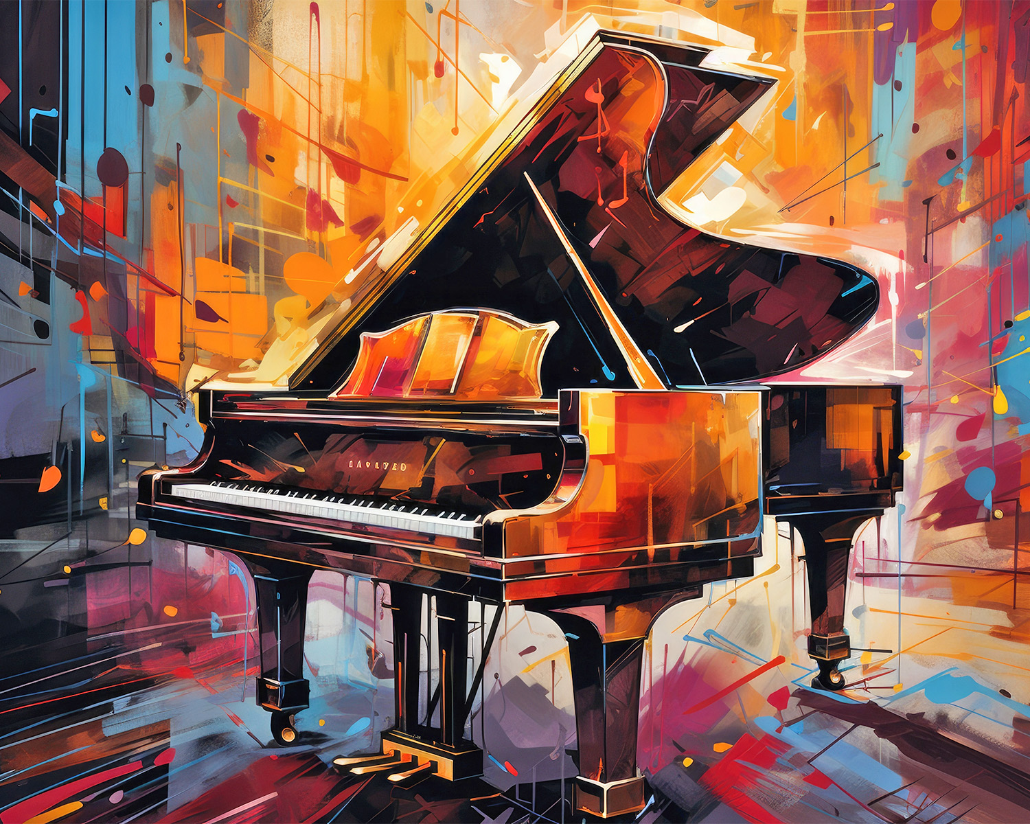 Magic Piano Splash!