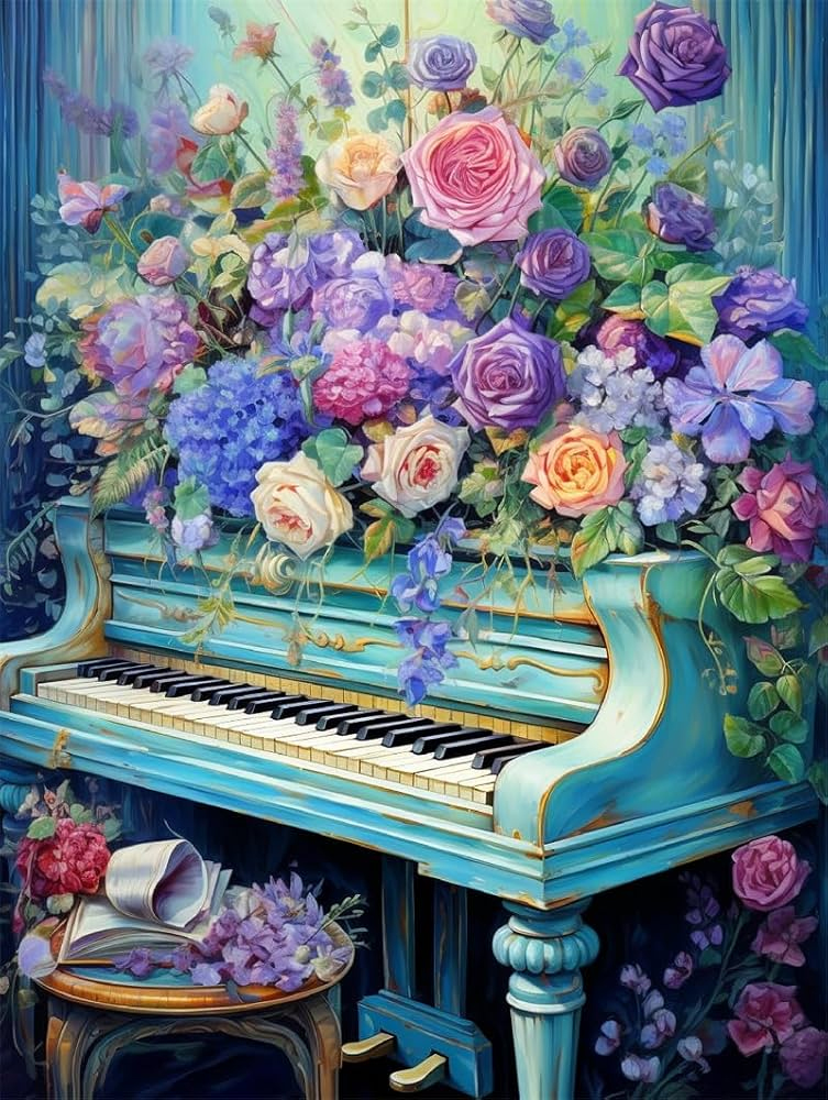 Flower Piano Magic!
