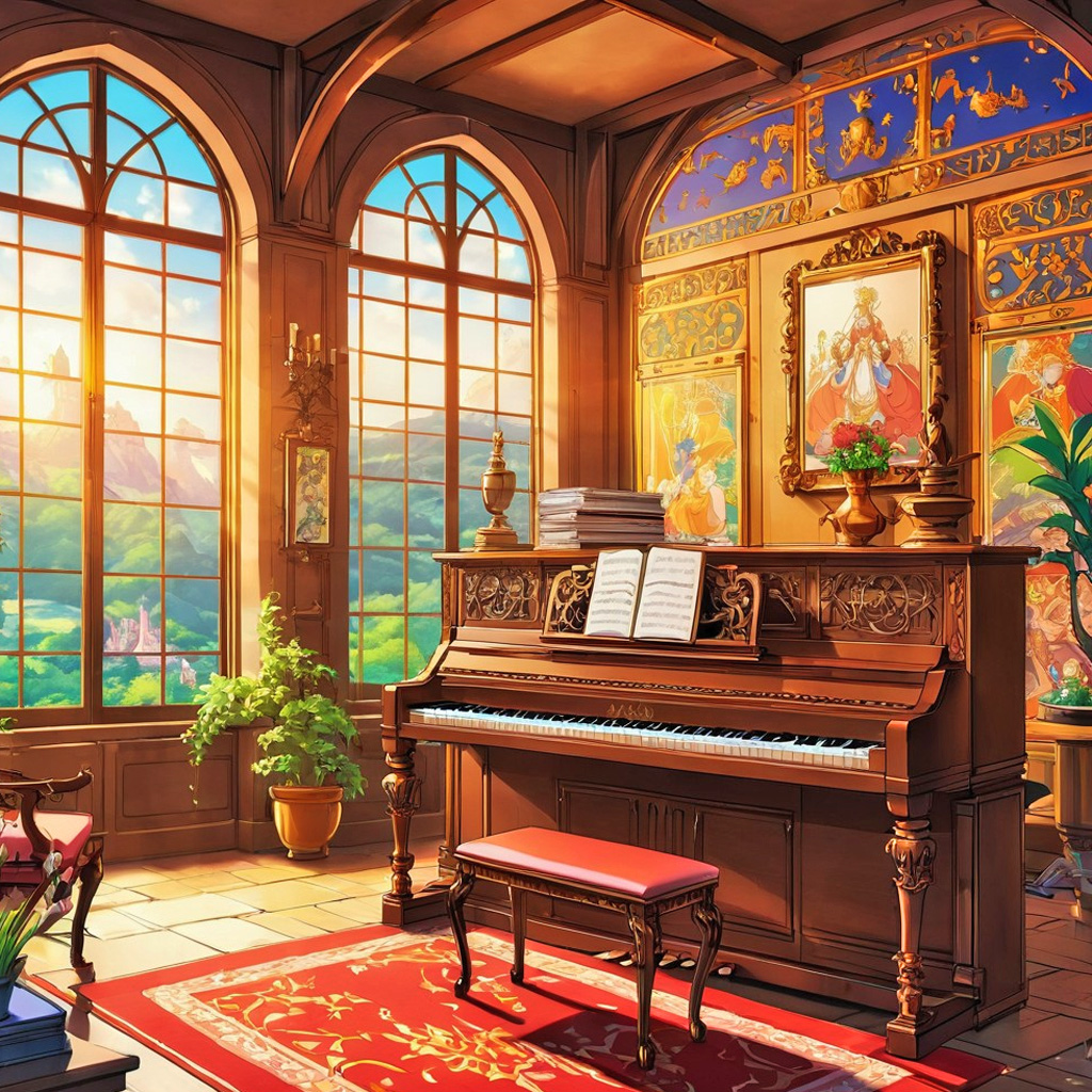 Magic Piano Room!