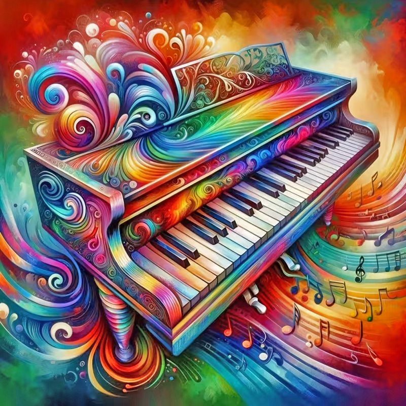 Rainbow Piano Magic!